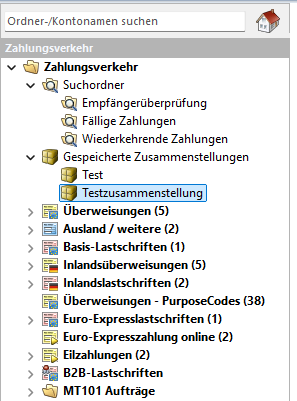 Screenshot der Ordnerstruktur