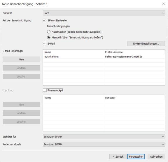 Mehr zu SFirm: Finanzen professionell managen: SFirm